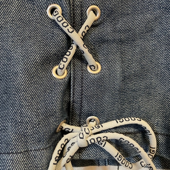 COOGI Australia Down Under Blue Denim Jean Jacket Size Small New W/O Tags - Picture 6 of 9